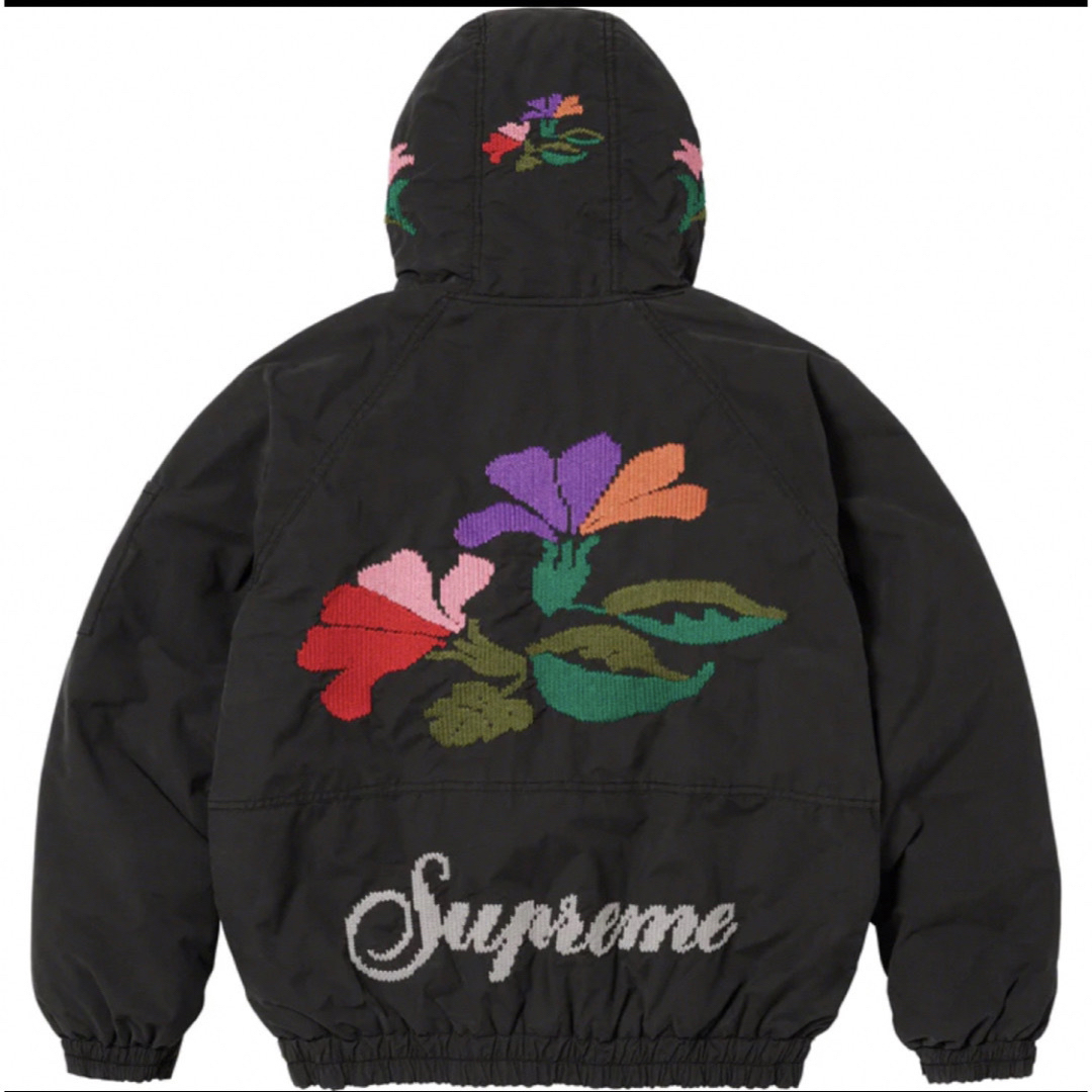 Supreme Needlepoint Hooded Jacket