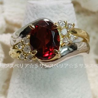 エメラルドリング　0.27ct K18YG  9号　ジュエリーマキ