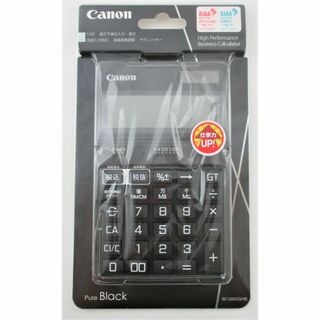 キヤノン(Canon)の◇未開封 CANON キャノン ビジネス電卓 ブラック KS-1250TUV◇(店舗用品)