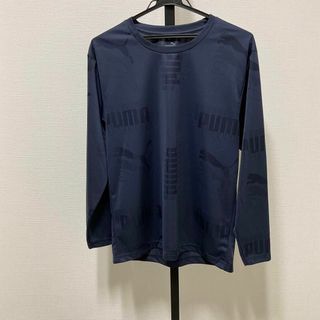 プーマ(PUMA)のC-153PUMA トレーニングウェア　ネイビー　サイズM(Tシャツ/カットソー(七分/長袖))