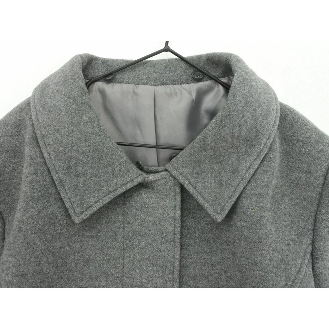 VIVAYOU(ビバユー)のビバユー ウール100% ステンカラー コート sizeM/グレー ◆■ レディース レディースのジャケット/アウター(その他)の商品写真