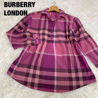 バーバリー(BURBERRY) シャツ/ブラウス(レディース/長袖)（ピンク/桃色