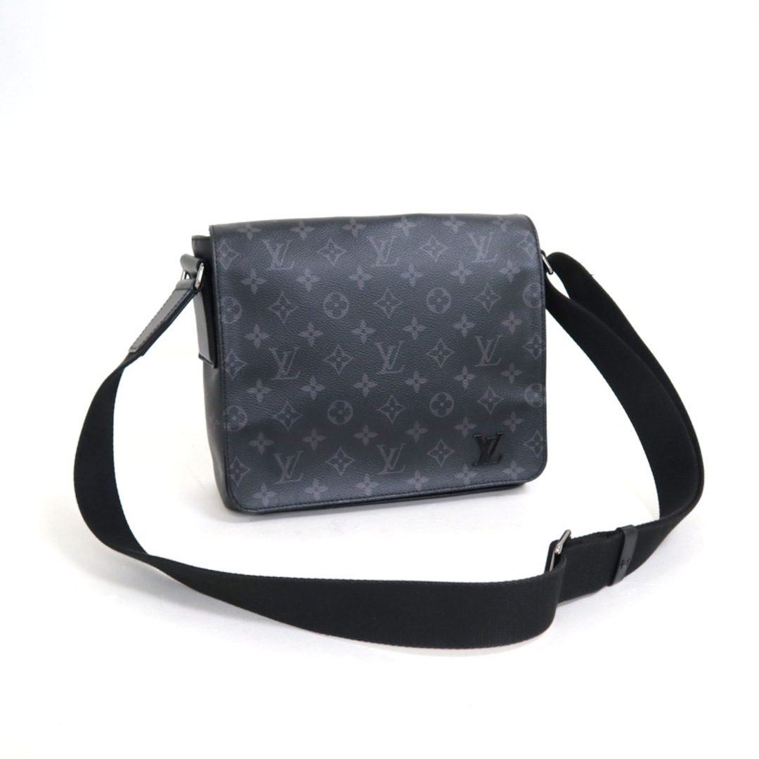 【LOUIS VUITTON】ルイヴィトン ディストリクトPM ショルダーバッグ M44000/CA3189 ノワール モノグラムエクリプス/ng0647