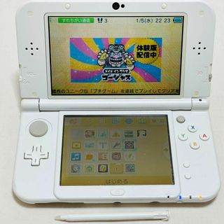 ニンテンドー3DS LL パールホワイト 動作確認済み