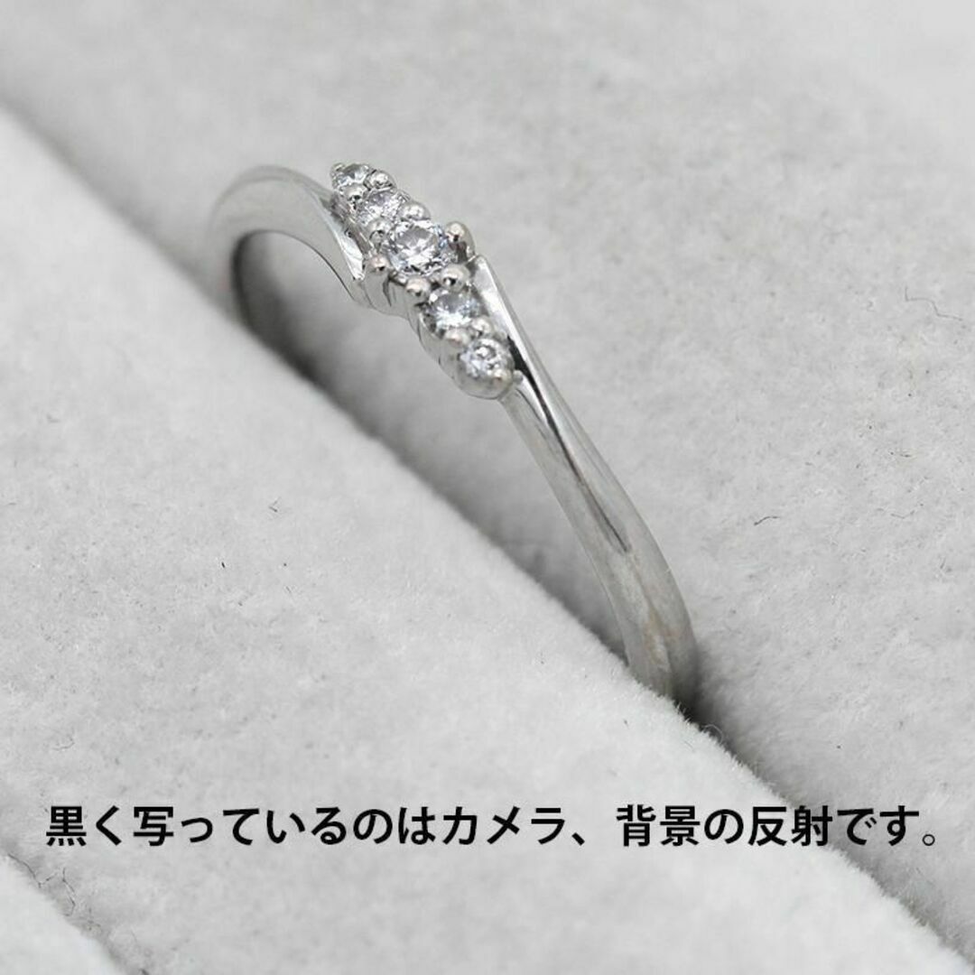 4℃ ダイヤモンド リング K18WG ホワイトゴールド  A01511