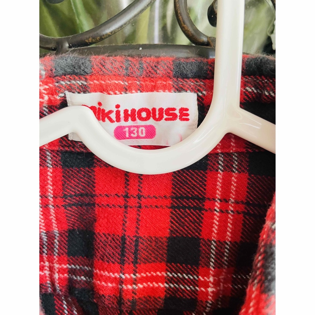 mikihouse(ミキハウス)のミキハウス　ブラウス　130㎝ キッズ/ベビー/マタニティのキッズ服男の子用(90cm~)(ブラウス)の商品写真