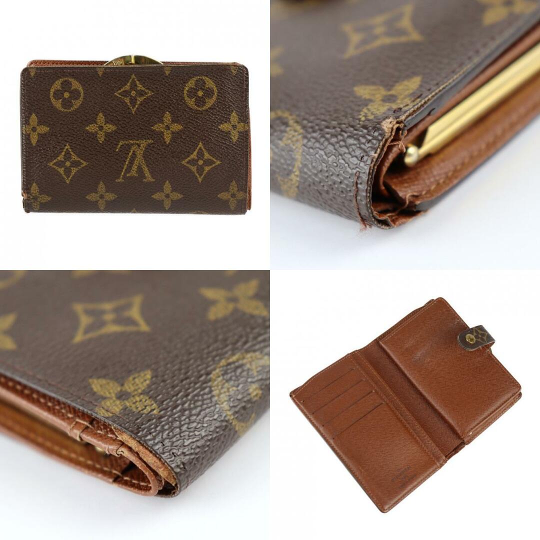 LOUIS VUITTON ルイヴィトン モノグラム  折財布　M61663