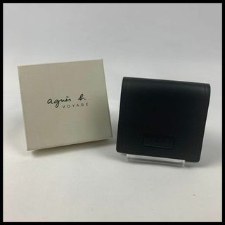 アニエスベー(agnes b.)の【未使用品】アニエスベー　コインケース　ブラック(コインケース/小銭入れ)