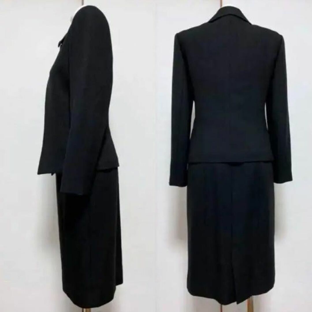 ☆当日発送可能【美品】ユキトリイ 高級喪服礼服 ワンピーススーツ□の