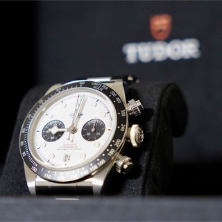 チュードル(Tudor)の値下　チューダー　ブラックベイクロノ　(腕時計(アナログ))