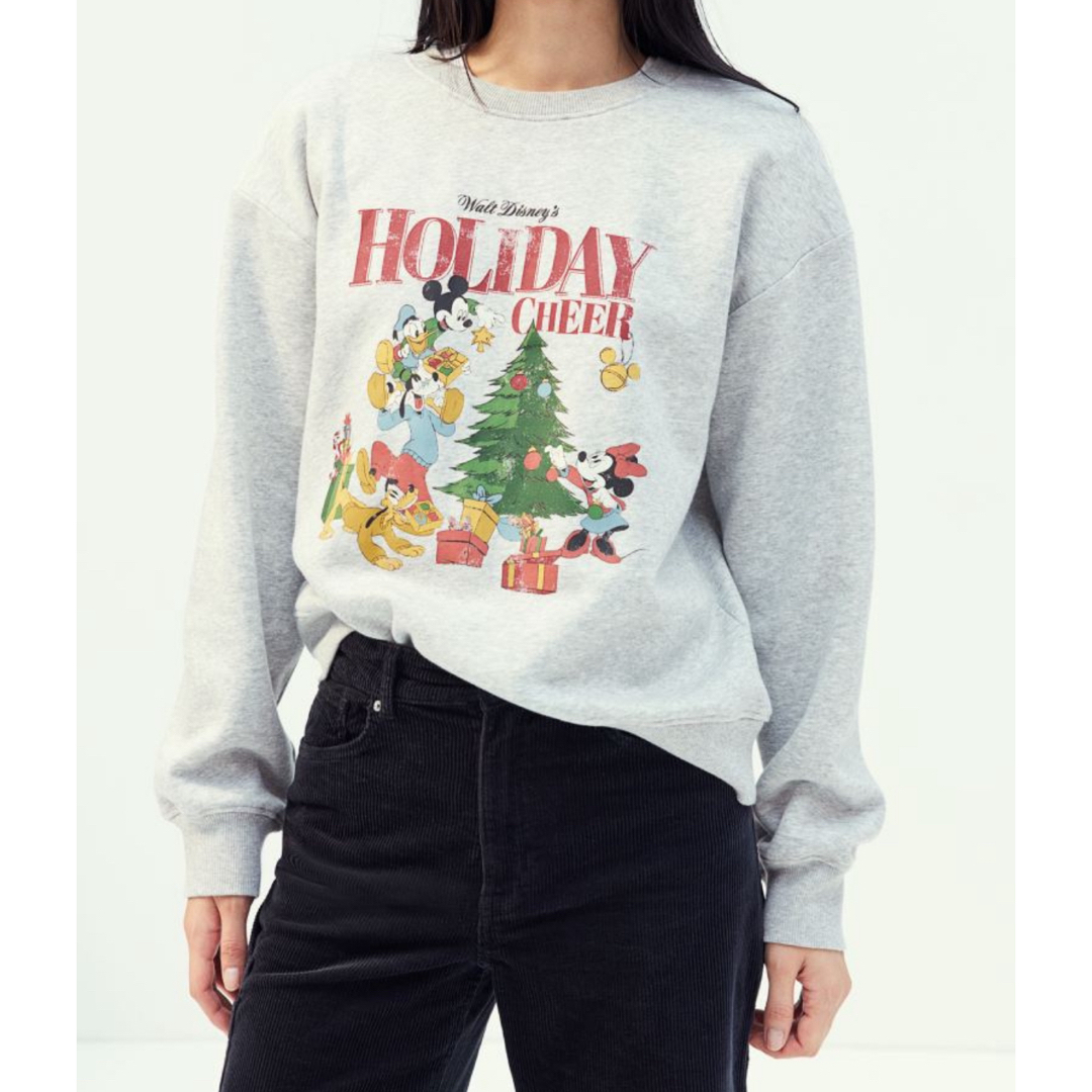 H&M(エイチアンドエム)の《新作》h&m  新品　ディズニー　クリスマス　スウェット　トレーナー　XL レディースのトップス(トレーナー/スウェット)の商品写真