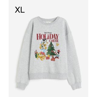 エイチアンドエム(H&M)の《新作》h&m  新品　ディズニー　クリスマス　スウェット　トレーナー　XL(トレーナー/スウェット)