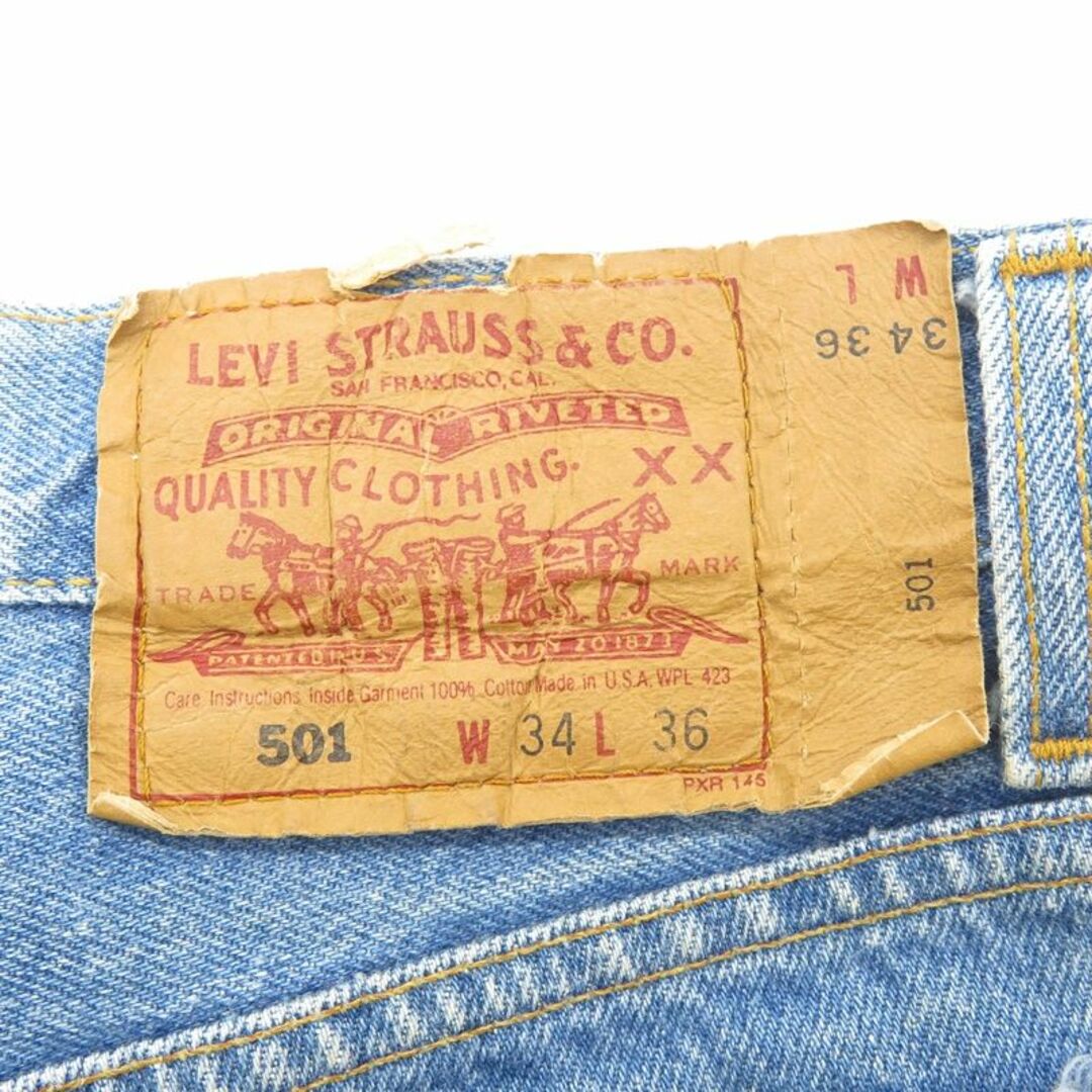 Levi's - LEVIS VINTAGE 90s 501-0000 Denim MADE IN USAの通販 by