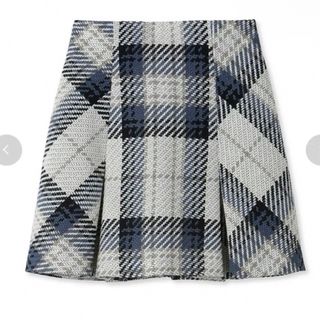 snidel 22aw ロービングチェックミニスカート IVR 1サイズ snidel 22aw ロービングチェックミニスカート IVR 1サイズ