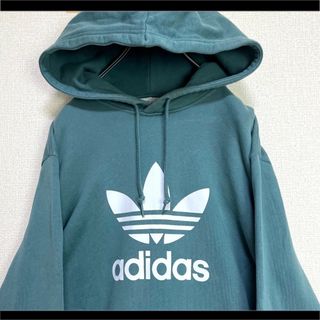 adidas　アディダス　ジャージ　パーカー　グリーン　O