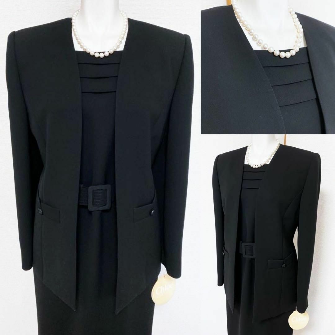 ◆当日発送可能【新品未使用】クロエ 東京イギン 高級喪服礼服ワンピーススーツ
