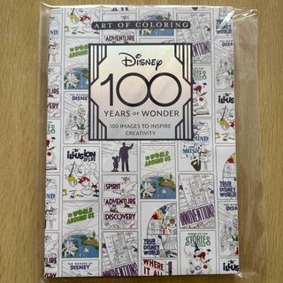 ディズニー(Disney)の希少　ディズニーランド　100周年記念　塗り絵　ART of 塗り絵集(アート/エンタメ)