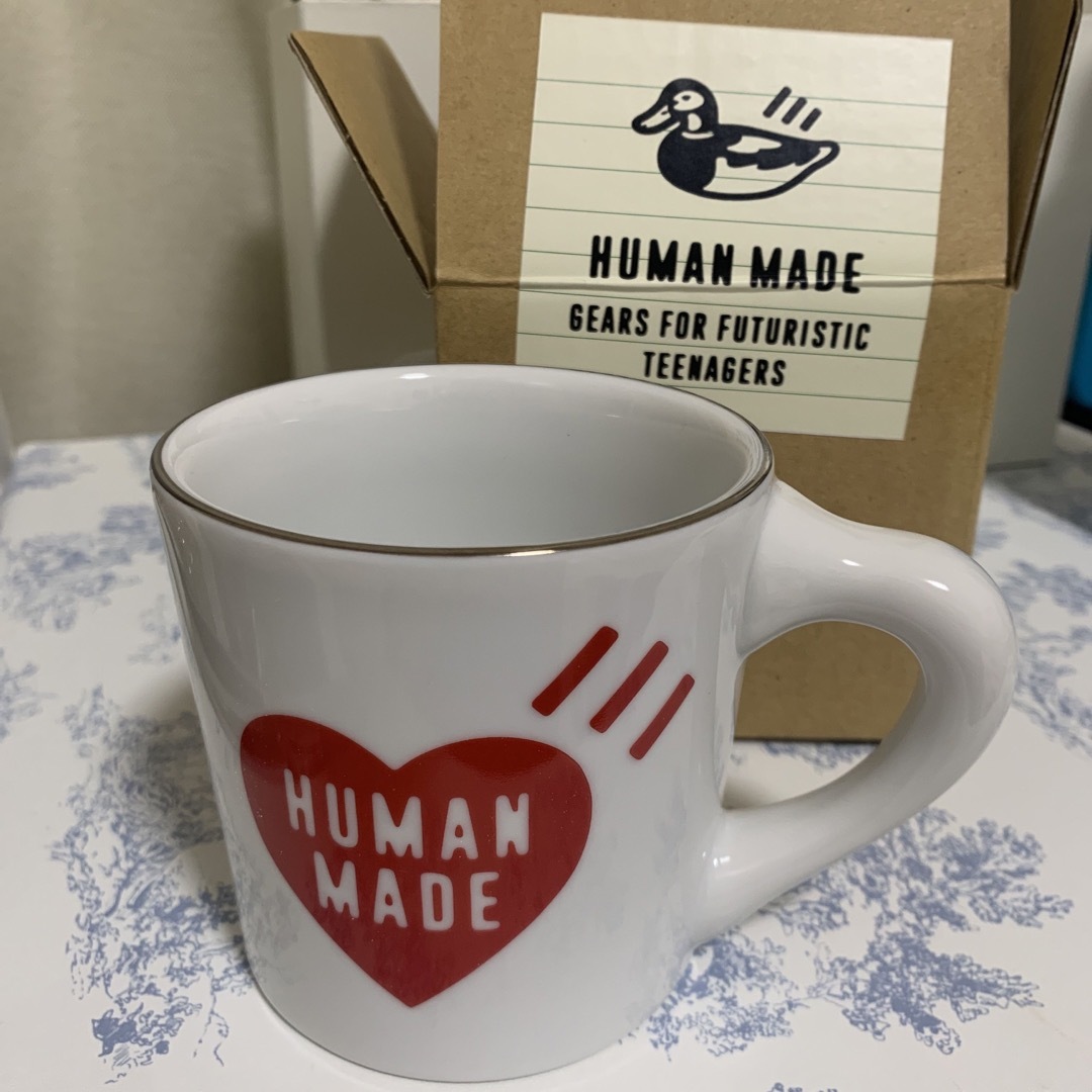 HUMAN MADE(ヒューマンメイド)の【AAA7326様専用】HUMAN MADE マグカップ キッズ/ベビー/マタニティの授乳/お食事用品(マグカップ)の商品写真