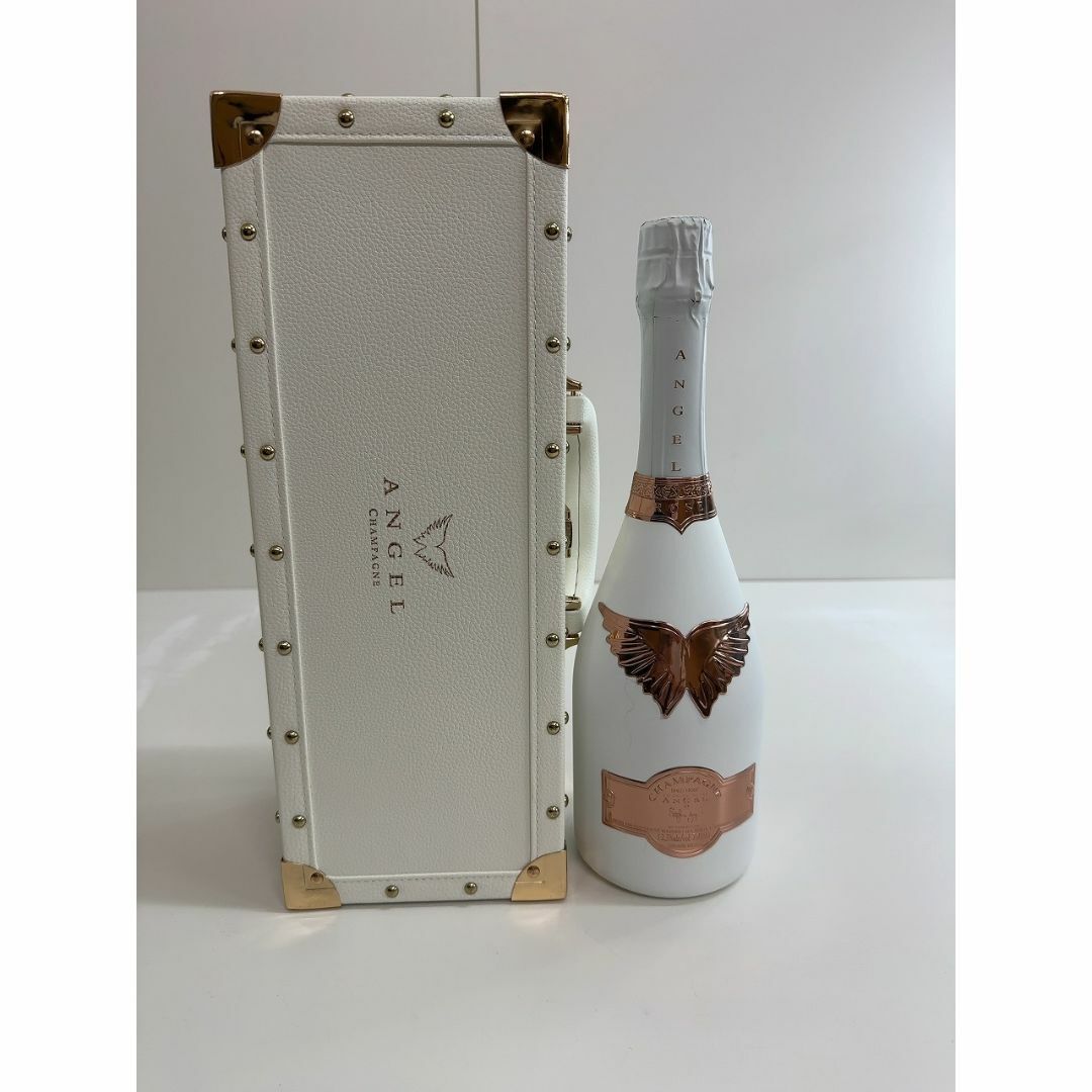 O-167 未開栓【エンジェル シャンパン ロゼ ホワイト 専用ボックス付き】-