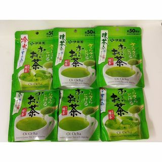 イトウエン(伊藤園)の伊藤園 おーいお茶 緑茶 40g　6袋 さらさらとける抹茶入り緑茶(茶)