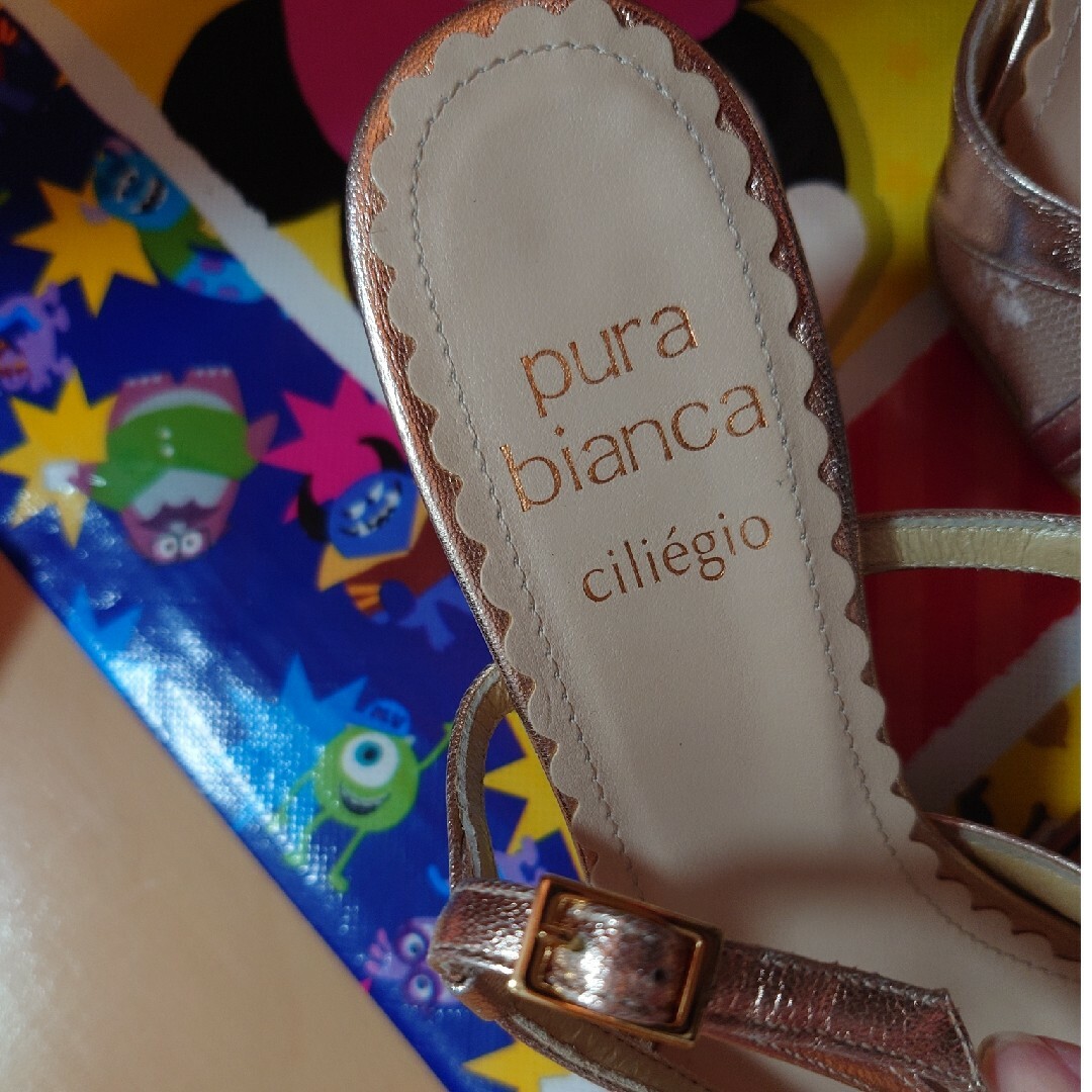 pura bianca パンプス　新品未使用