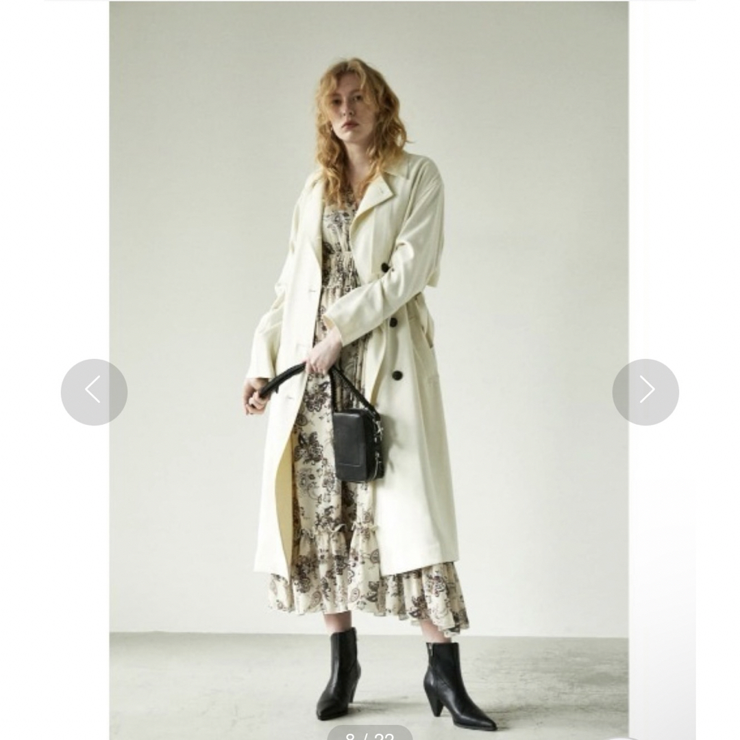 moussy  DRAPE LOOSE TRENCH コート