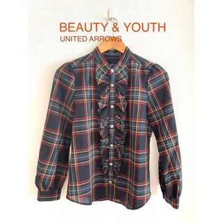 ビューティアンドユースユナイテッドアローズ(BEAUTY&YOUTH UNITED ARROWS)のBEAUTY & YOUTH UNITED ARROWS★チェックブラウス(シャツ/ブラウス(長袖/七分))