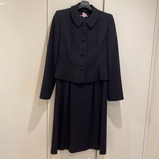 桂由美ベビー　綿麻　ベージュ　セーラー服スカート  セットアップ