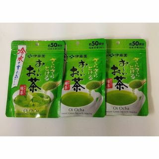 イトウエン(伊藤園)の伊藤園 おーいお茶 緑茶 40g　3袋 さらさらとける抹茶入り緑茶(茶)