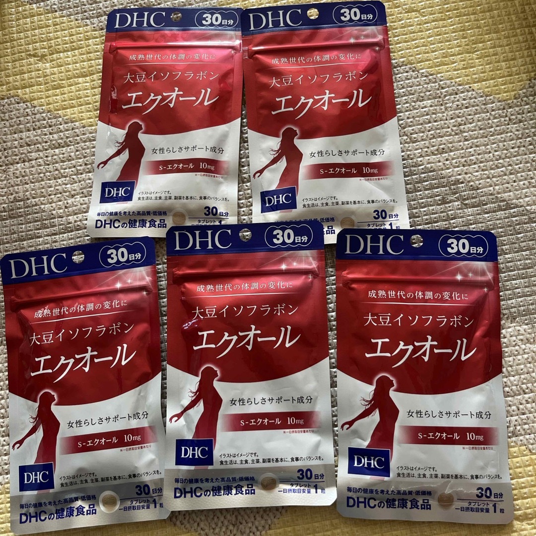 DHC大豆イソフラボン　エクオール30日 5袋 | フリマアプリ ラクマ