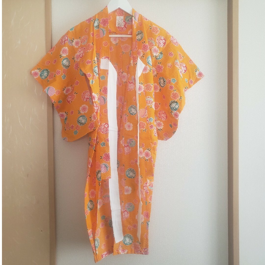 女児浴衣 キッズ/ベビー/マタニティのキッズ服女の子用(90cm~)(甚平/浴衣)の商品写真