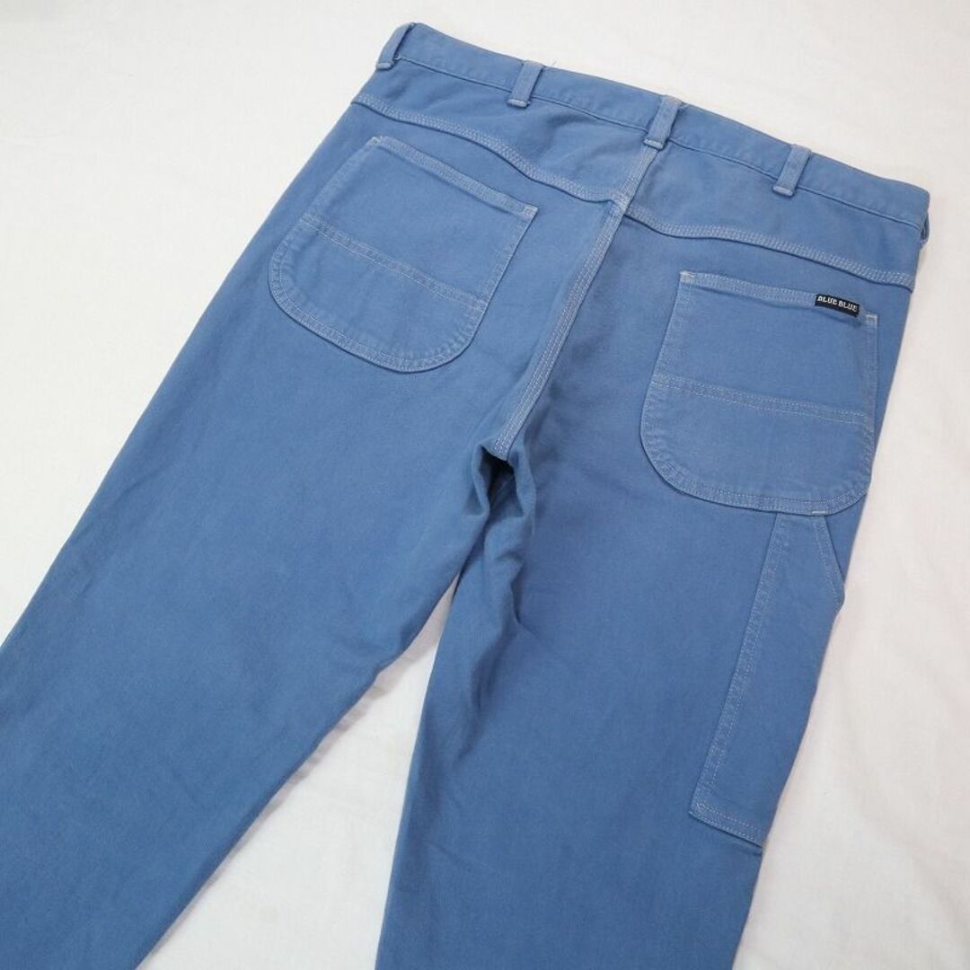 BLUE BLUE(ブルーブルー)のブルーブルー ペインターストレートデニム ストレッチジーンズ サイズ3 L相当 メンズのパンツ(デニム/ジーンズ)の商品写真