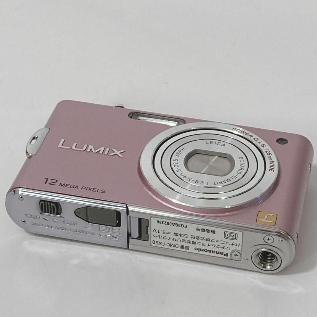 Panasonic - Panasonic LUMIX DMC-FX60-P ローズピンク デジカメの通販