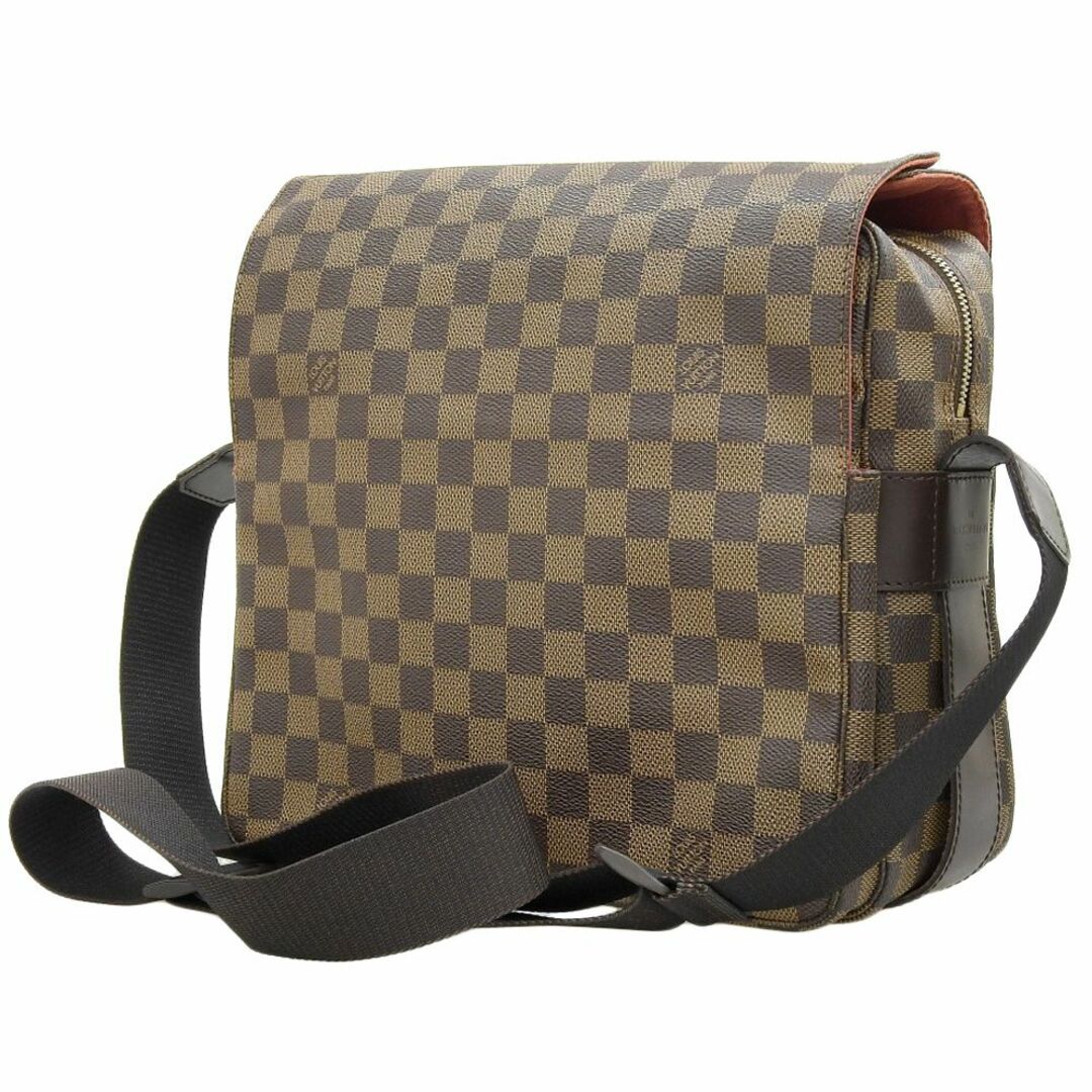 【本物保証】 超美品 ルイヴィトン LOUIS VUITTON ダミエ ナヴィグリオ 斜め掛け ショルダーバッグ エベヌ N45255