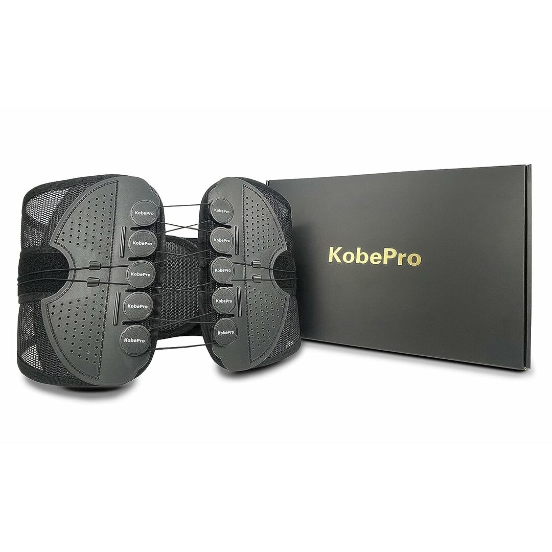 未使用★コベプロ(KobePro) 腰サポーター 両側 Mサイズ コルセット ベルト メッシュ通気 省力動滑車 加圧式 スポーツ 仕事用 作業用 男女兼用 リプロス サポート 腰用 送料無料