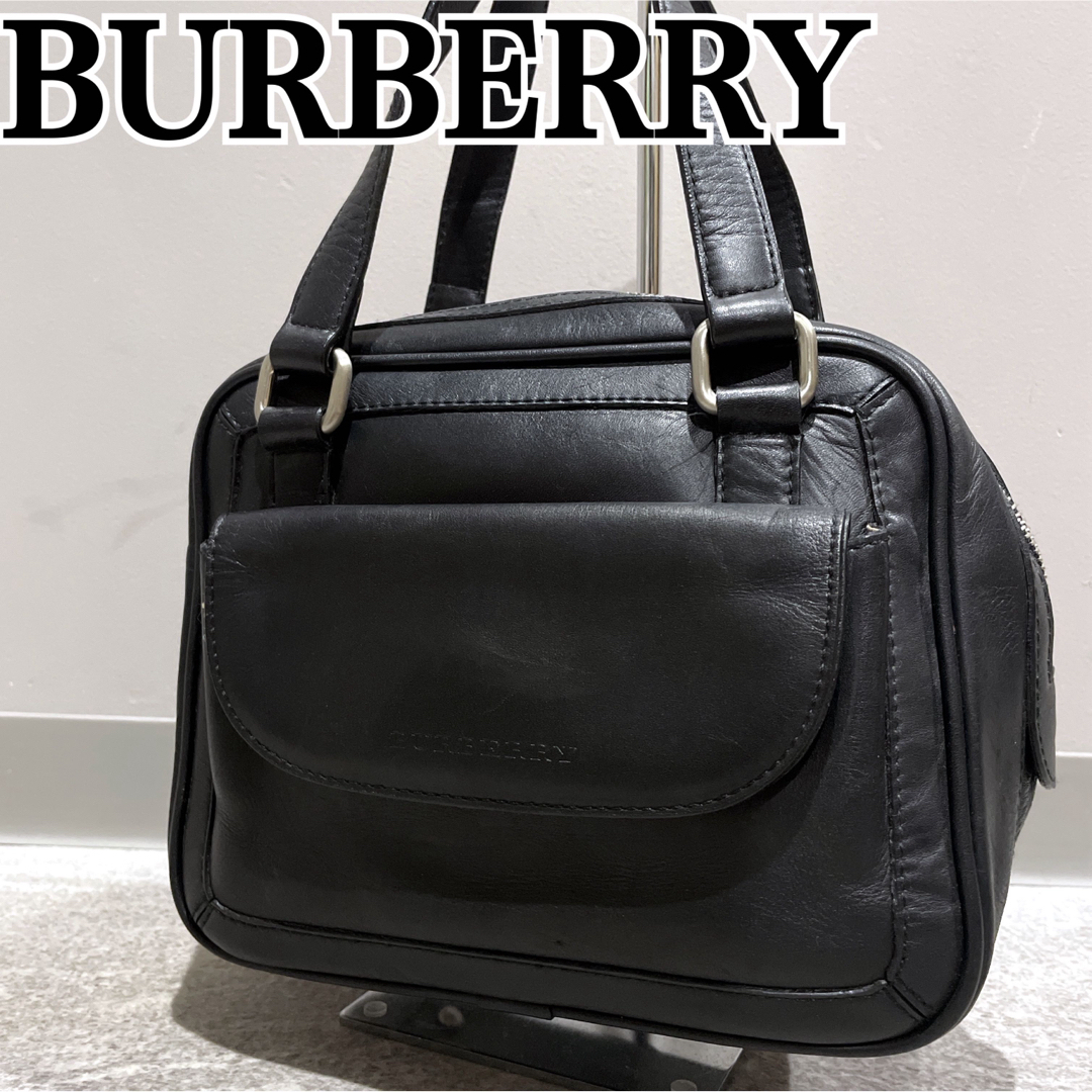 希少 BURBERRY ハンドバッグ 美品 ノバチェック-