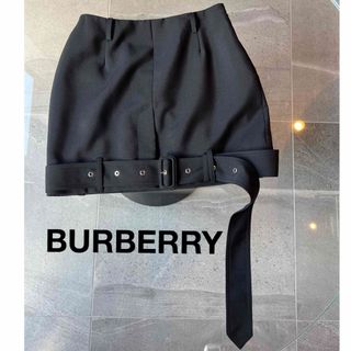 バーバリー(BURBERRY)のBURBERRY バーバリー ベルト ミニスカート(ミニスカート)