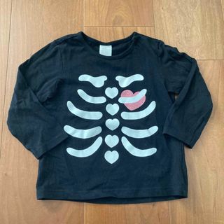 エイチアンドエム(H&M)の美品　H&M ハロウィン　Tシャツ　長袖　80(Ｔシャツ)