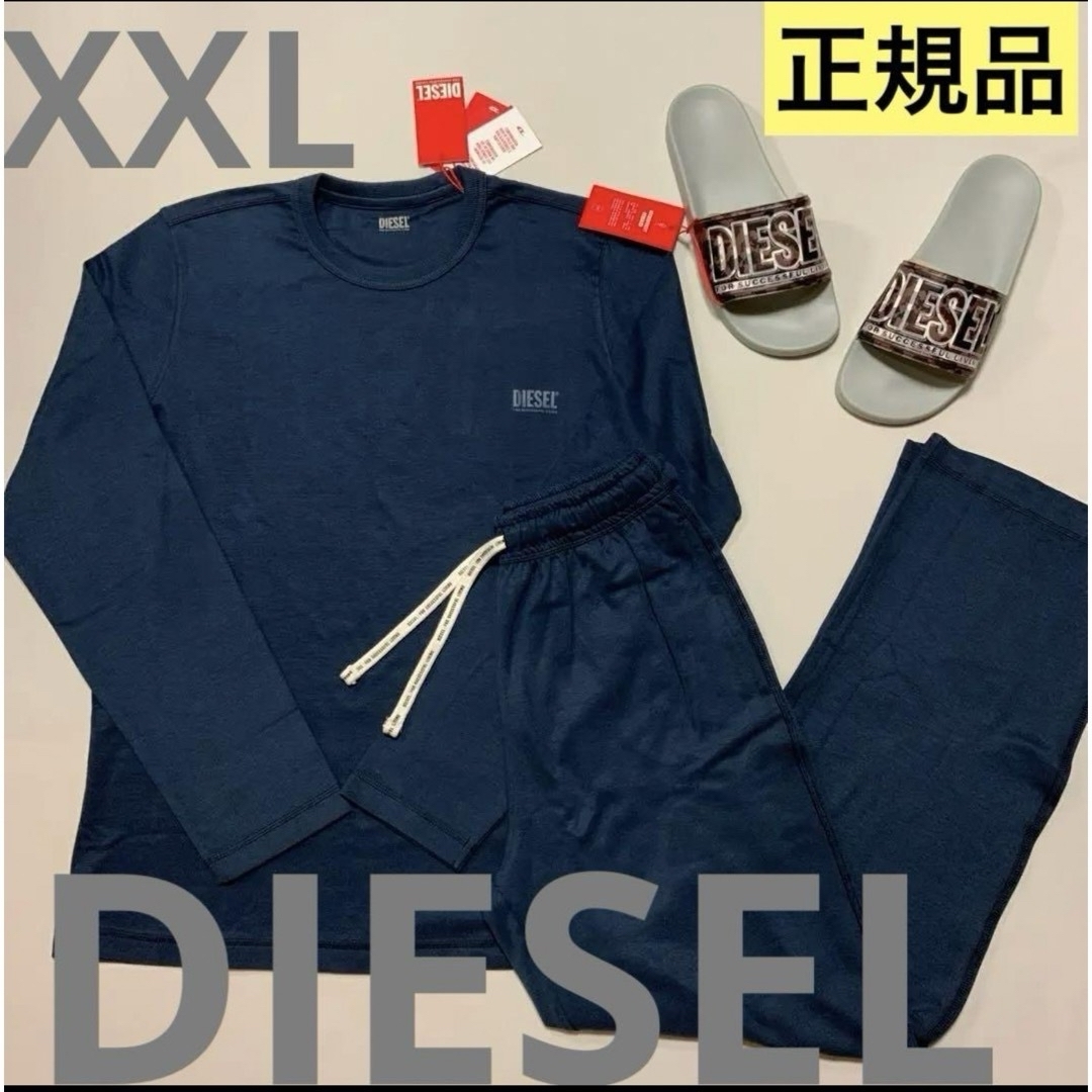 洗練されたデザイン　DIESEL　ビーチウェア　Bmbx-Nico　ブルー　M