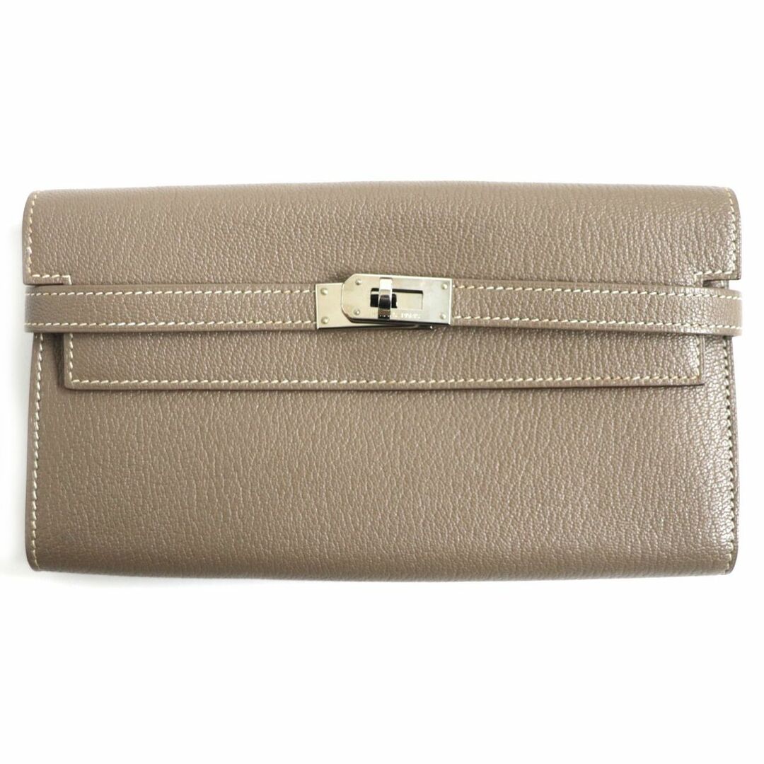Hermes - 美品▽HERMES エルメス ケリーウォレット シルバー金具