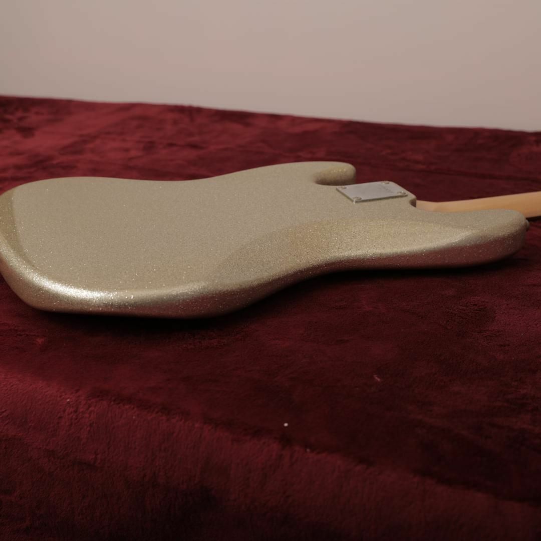 【6659】 FERNANDES JazzBass シルバー スパークル ラメ