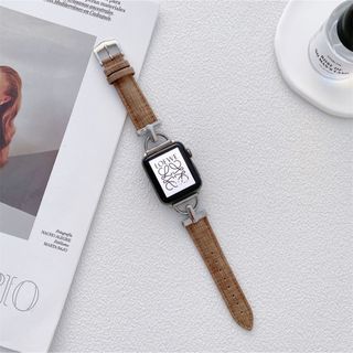 アップルウォッチ(Apple Watch)のApple Watch 38/40/41mm　ブラウン(腕時計)