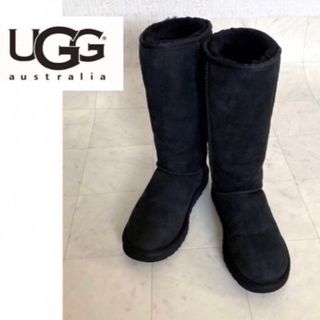 アグ(UGG)のユユ様専用　　UGG ＊ クラシックトール ロングムートンブーツ ブラック(ブーツ)