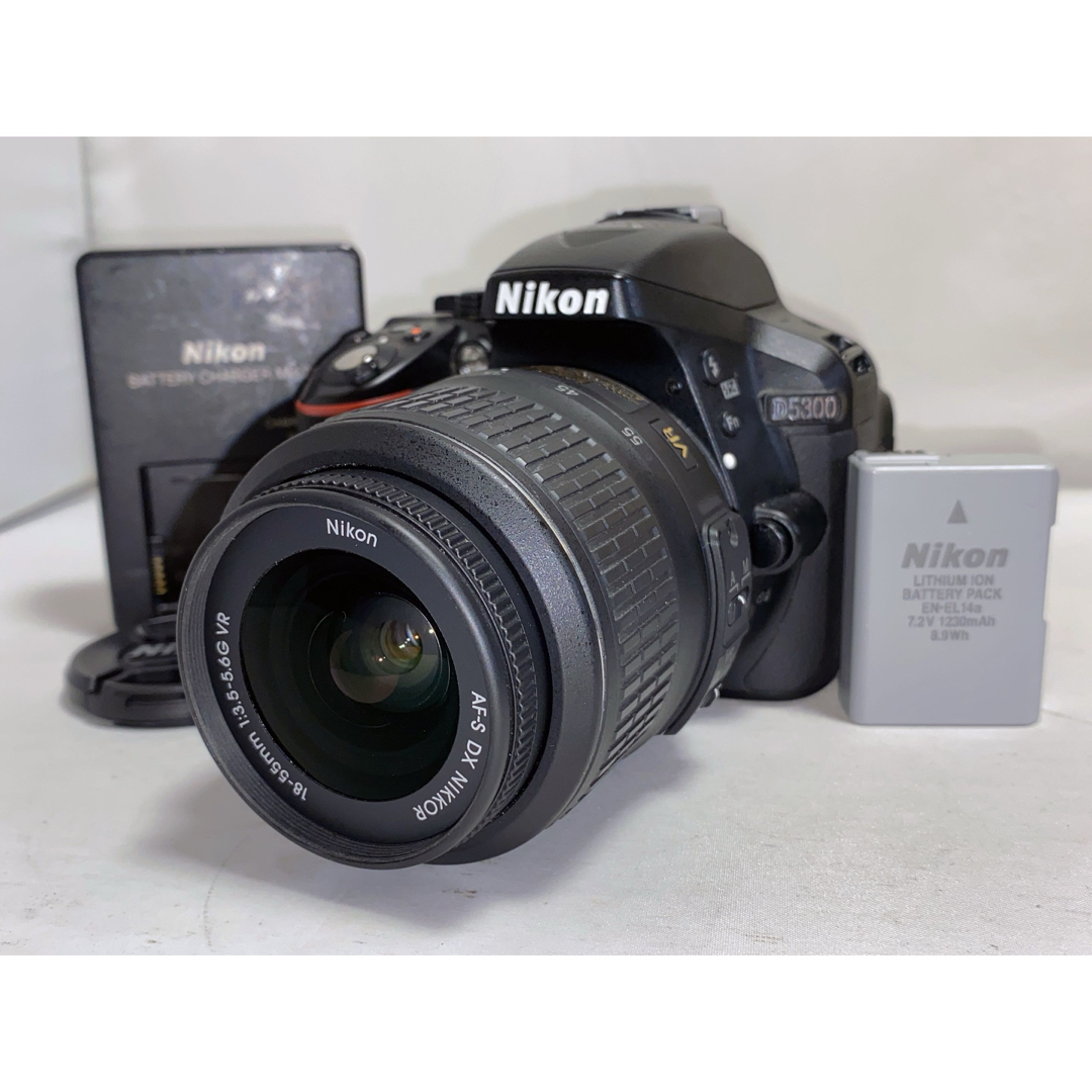 【大人気!!】Nikon D5300 18-55mm VR レンズキットインスタ映え