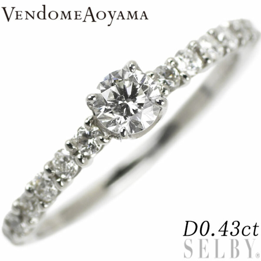 Vendome Aoyama - ヴァンドーム青山 Pt950 ダイヤモンド リング 0.43ct