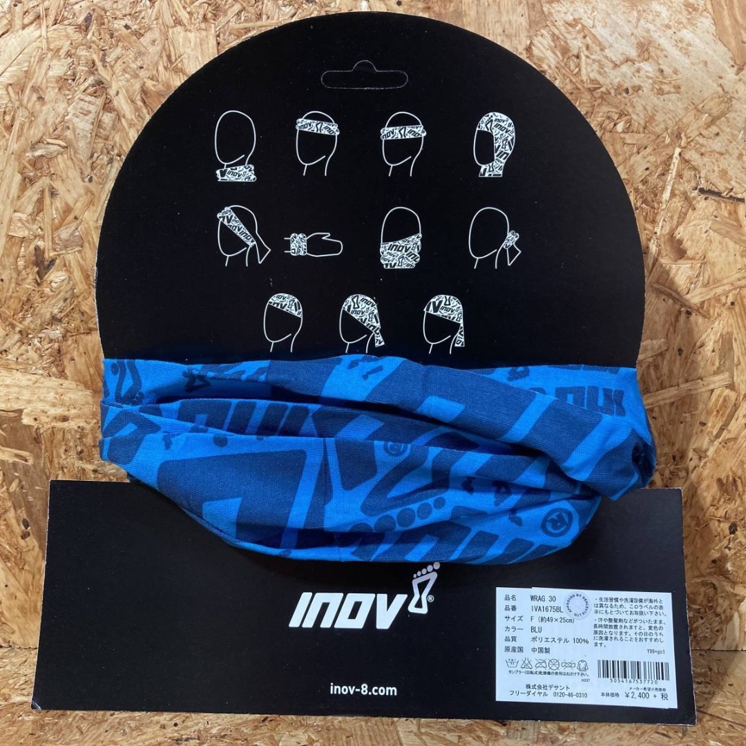 INOV-8(イノヴェイト)のinov-8 WRAG 30 BLU バンダナ スヌード メンズの帽子(その他)の商品写真