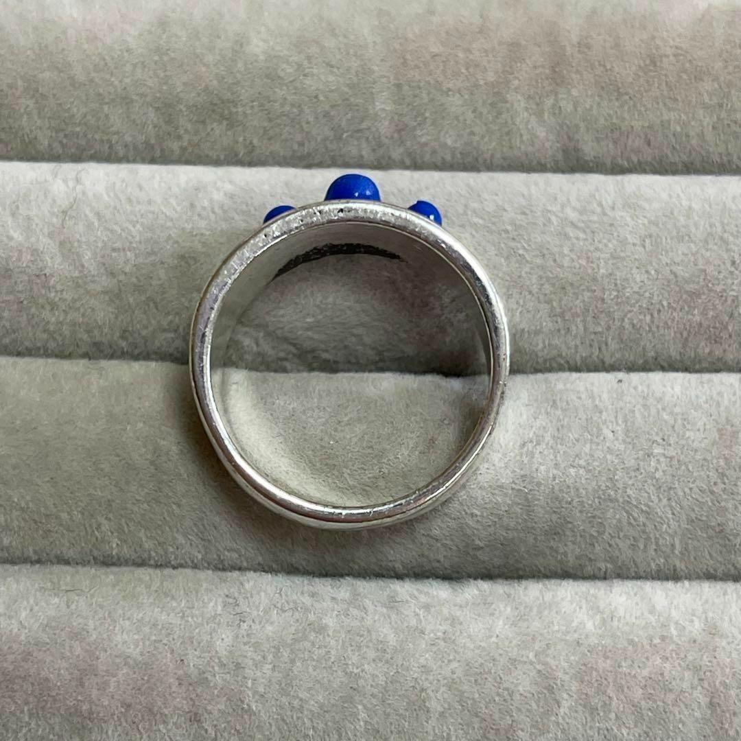 指輪　レディース　ボヘミアン　パンク　ビーズ　ギフト　海外　ブルー 大人　ハワイ レディースのアクセサリー(リング(指輪))の商品写真