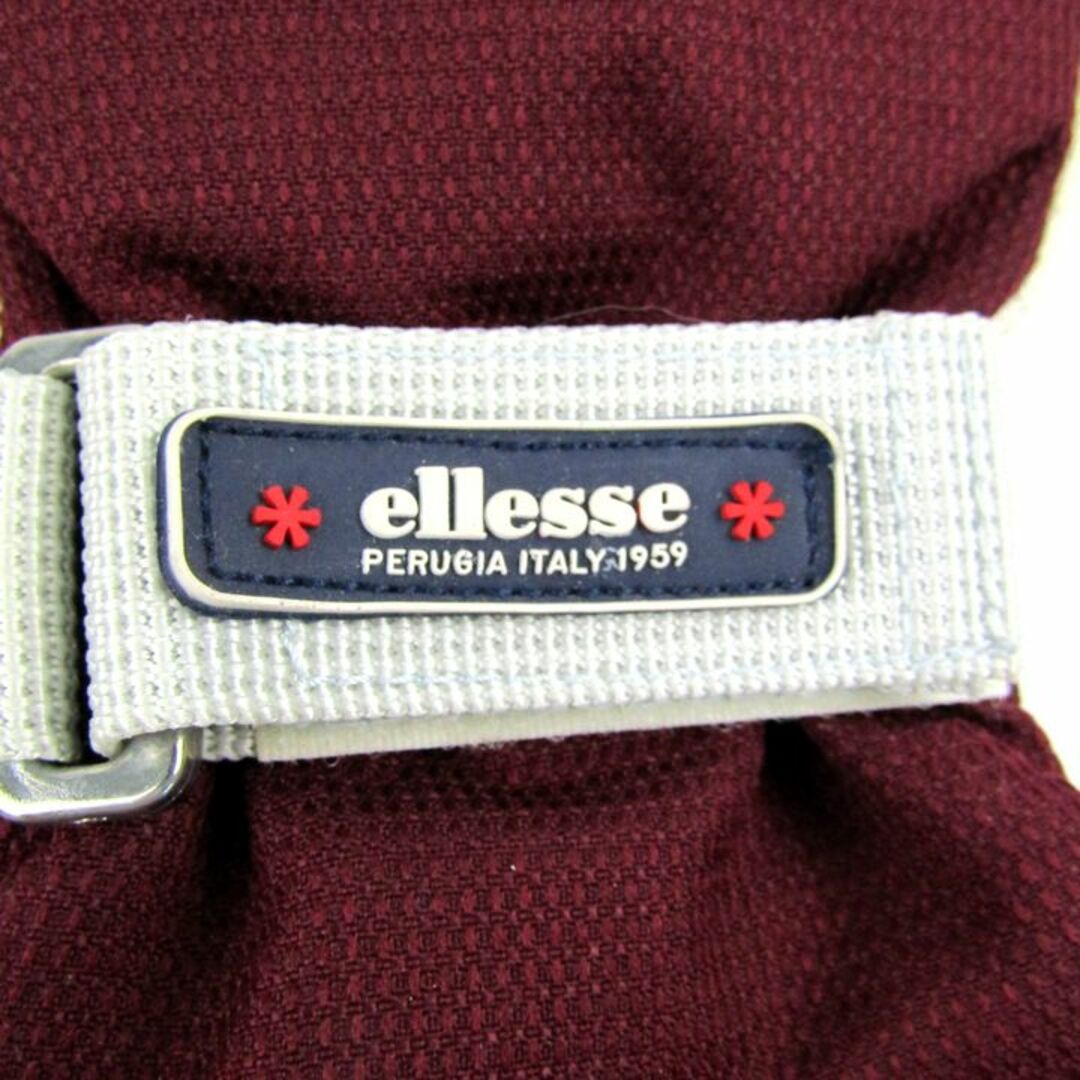 ellesse(エレッセ)のエレッセ 手袋 スノーグローブ PVC ウィンタースポーツ スキー スノーボード 小物 レディース Mサイズ ワインレッド ellesse レディースのファッション小物(手袋)の商品写真