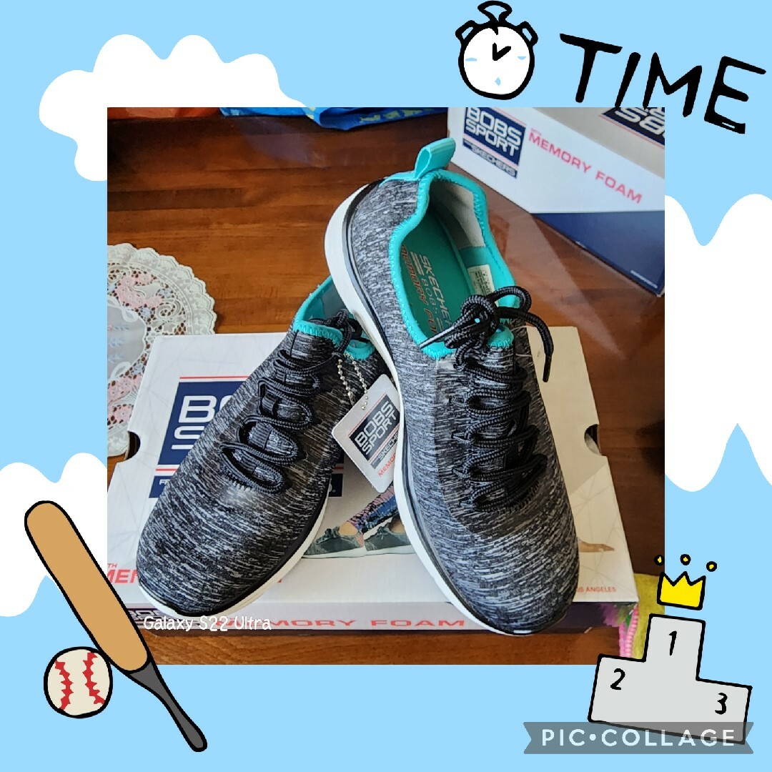 SKECHERS(スケッチャーズ)の★新品未使用 スケッチャーズBOBS 25★ レディースの靴/シューズ(スニーカー)の商品写真