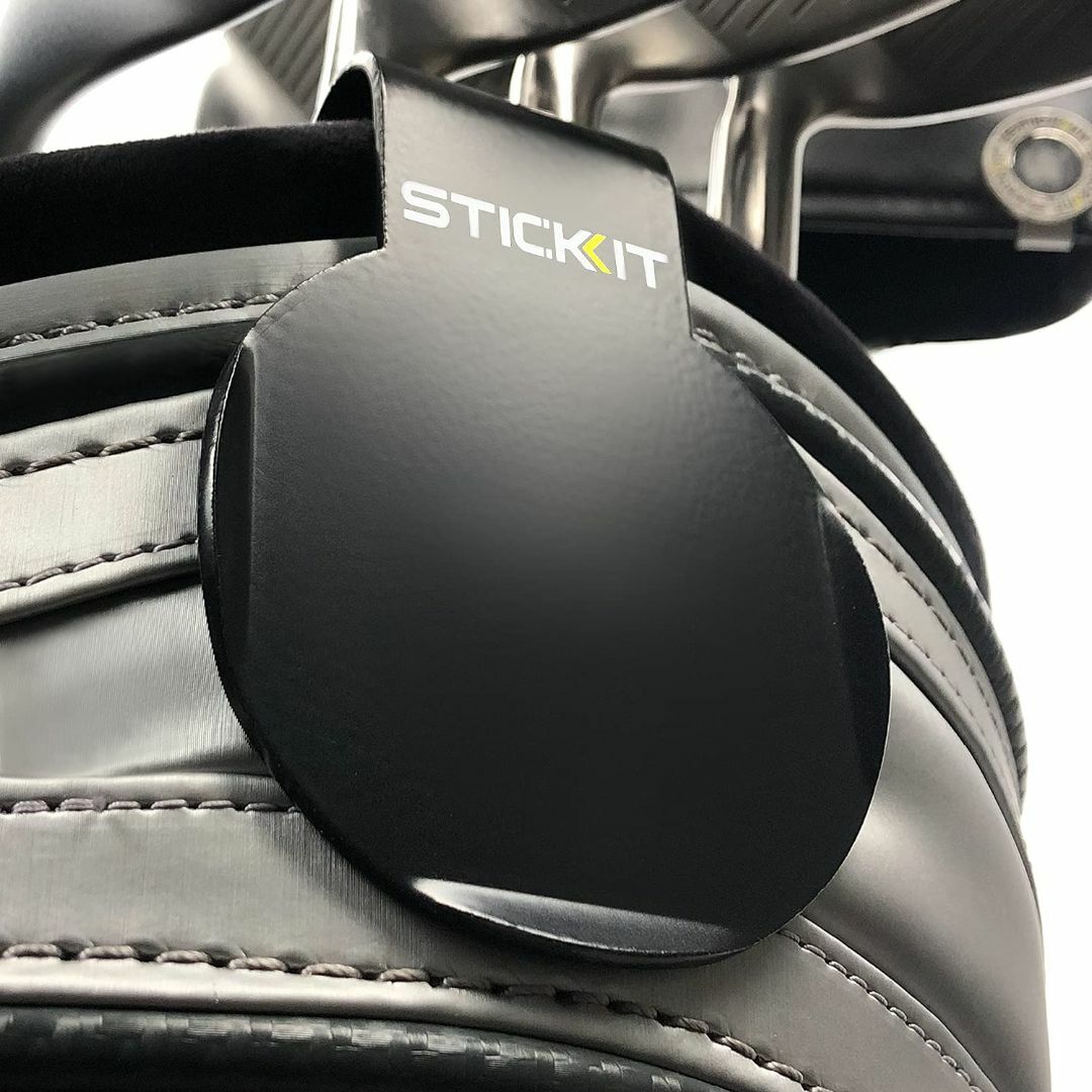 STICKIT ゴルフバッグ メタルランディングパッド I メタルバッグクリップ